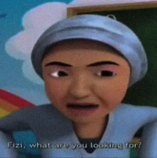 🏴 9f86a0a7 Fizi Fizi, what are you looking for? telegram sticker