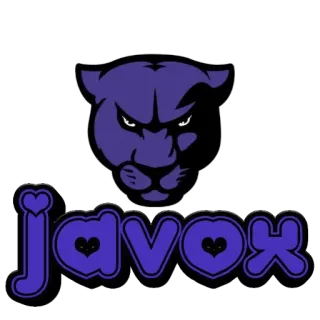 ⚜ dffd0fde javox pantera, animale, viola, javox, mascotte, squadra sportiva, logo whatsapp sticker