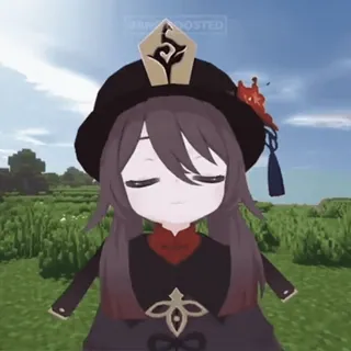 ☺️ 3de8ccc2 Hu Tao Genshin Impact Hu Tao, Genshin Impact, Anime, Video game, Karakter telegram sticker