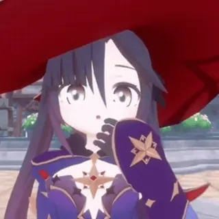 😵 4b7707c6 Mona Genshin Impact Anime, Game, Genshin Impact, Mona, Lucu telegram sticker