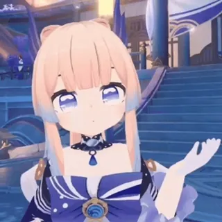 😶 50676456 Sangonomiya Kokomi Genshin Impact Anime, Video game, Genshin Impact, Karakter, Sangonomiya Kokomi telegram sticker