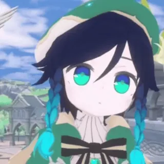 😯 60d2aad5 Venti Genshin Impact Anime, Game, Genshin Impact, Venti, Karakter telegram sticker