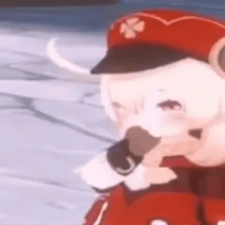 ☺️ 9a77a1ac Klee Genshin Impact klee, genshin impact, anime, karakter video game telegram sticker