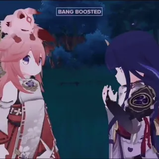 🥰 a6ffa135 BANG BOOSTED Anime, Game, Karakter, Lucu, Teks, Bang Boosted telegram sticker