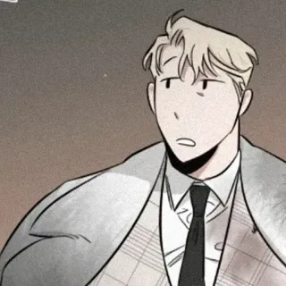 🌹 f6f4a6e2 anime, cartoon, illustration, character, man, suit telegram sticker