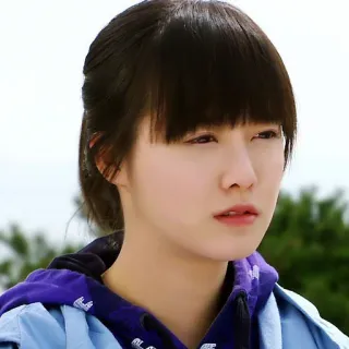 😢 2844a2da Frau, Person, Gesicht, Porträt, Asiatisch, Weiblich telegram sticker