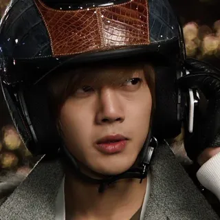 📲 5bec60e2 mann, helm, porträt, asiatisch telegram sticker