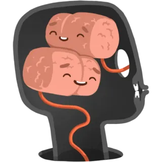Brain by @desvvt telegram stickers