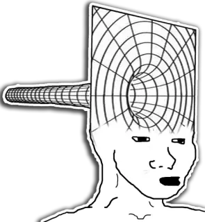 Brainlets whatsapp stickers