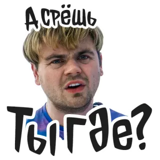 🙃 07d097f9 А срёшь
Ты где? มีม, สีหน้า, คำถาม, สงสัย telegram sticker