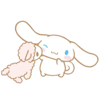 🥰 71a84f20 Cinnamoroll ชินนามอนโรล, ซานริโอ้, หมา, น่ารัก, คาวาอิ, การ์ตูน telegram sticker