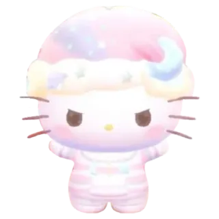 😠 f5076afa Hello Kitty Hello Kitty, น่ารัก, คาวาอิ, สีพาสเทล, การ์ตูน, สติกเกอร์ telegram sticker