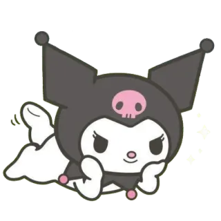 😏 f820d1b8 Kuromi คุโรมิ, ซานริโอ้, การ์ตูน, ตัวละคร, น่ารัก, คาวาอิ, อนิเมะ telegram sticker