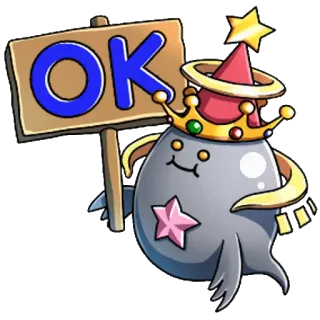 👬 c6f87918 OK OK, 승인, 파티, 왕관, 축하 telegram sticker