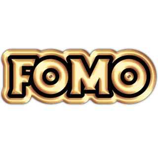 💨 748cb502 FOMO FOMO, Miedo a perderse algo, Redes sociales, Jerga de internet, Acrónimo, Meme telegram sticker