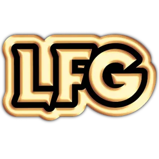 💪 dfbbdc90 LFG LFG, ¡A darle!, Motivación, Acrónimo, Emoción, Éxito telegram sticker