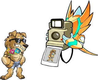 📸 759c0fb4 chó, máy ảnh, kỳ nghỉ, chim, nhiếp ảnh, động vật telegram sticker