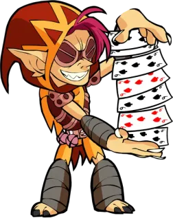 🃏 b346ba43 Elf, Hoạt hình, Bài, Kẻ lừa đảo, Giả tưởng, Pháp sư telegram sticker