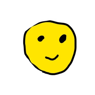 🙂 99ac2f3b senyum, wajah, bahagia, kuning, emoji, sederhana, kartun telegram sticker