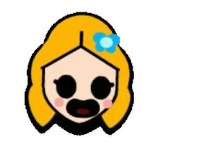 😉 73922e57 Piper Brawl Stars gioco, avatar, Piper, ragazza telegram sticker