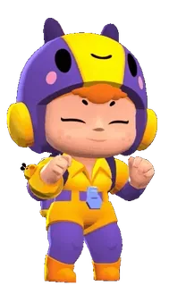 😢 944881b0 Bea Brawl Stars videogioco, picchiaduro, personaggio, ape, miele telegram sticker