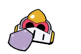 🛡️ b8db00d8 brawl stars, personaggio, animato, gioco telegram sticker
