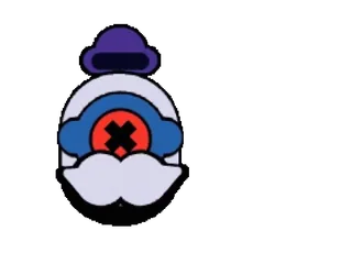 😡 d71a908c Mr. P Brawl Stars mr p, brawl stars, pinguino, robot telegram sticker