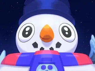 🤩 e3d9ec32 bonhomme de neige, hiver, noël, dessin animé whatsapp sticker