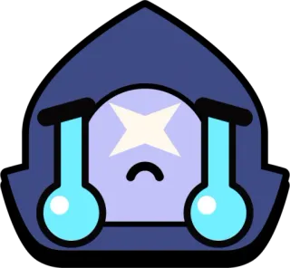 😭 38b2ce69 sad, cry, tears, emoji, cartoon telegram sticker
