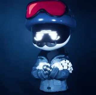 🚪 1e2151d4 ロボット, 漫画, 光る, フィギュア, 人形, アンドロイド telegram sticker