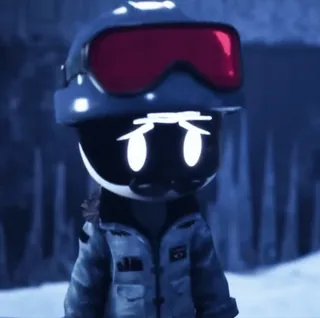 🚪 69777902 漫画, ロボット, 冬, スキー, 雪 telegram sticker