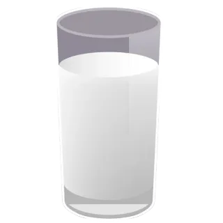 😁 93a54742 молоко, стекло, напиток, молочный продукт, питье, белый, здоровый, питание telegram sticker