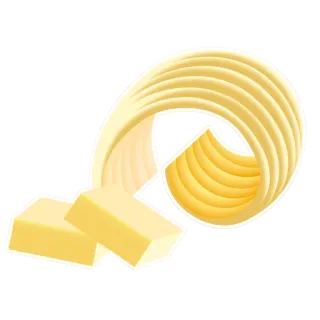 😚 f551f103 масло, еда, молочные продукты, кулинария, ингредиент, жир telegram sticker