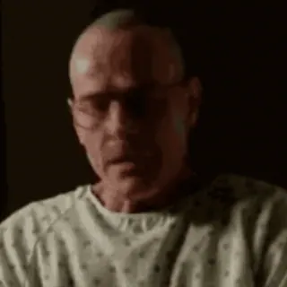 😩 1fe6ab06 Walter White Breaking Bad Walter White, Breaking Bad, drogue, cancer, série TV telegram sticker