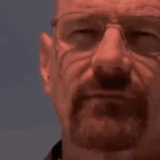 😠 3614917e Walter White Breaking Bad walter white, breaking bad, drogue, criminel, télévision telegram sticker