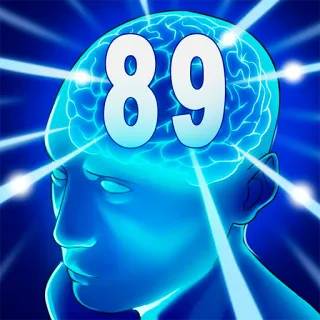 🧠 36039b25 89 cervello, testa, mente, numeri, pensiero, intelligenza telegram sticker