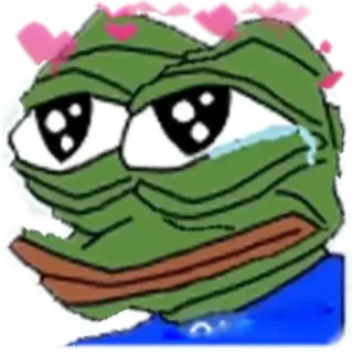 📎 352fc2e7 Pepe the Frog Meme, Pepe, Rana, Meme di internet, Triste telegram sticker