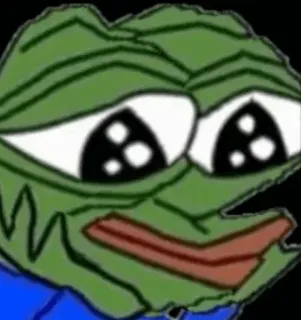 📎 b48153a3 Pepe la Rana, Meme, Cultura di Internet, Emoticon, Rana, Cartone animato telegram sticker