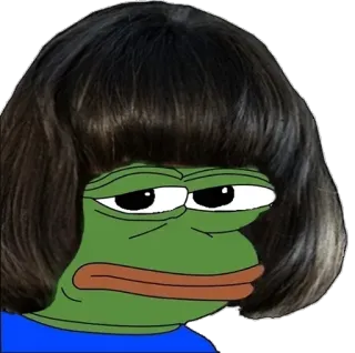 📎 f2516102 Pepe the Frog Meme, Pepe, Rana, Meme di Internet telegram sticker