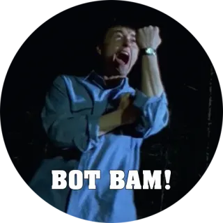 🖕 d99f0d9e BOT BAM! whatsapp sticker
