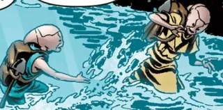 🛸 d57981bd Star Wars, The Clone Wars, Younglings, Serangan, Penyelamatan, Komik telegram sticker