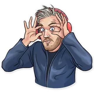 PewDiePie telegram stickers
