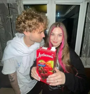 🤝 757a0278 Любимый succo, bevanda, frutta, ciliegia whatsapp sticker