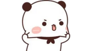 🫖 afb20e72 Панда, Милый, Мультфильм, Каваи, Животное whatsapp sticker