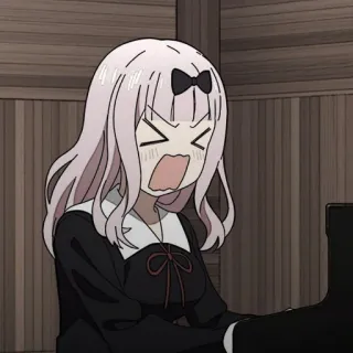 🗞 33acd414 Chika Fujiwara Kaguya-sama: Love Is War Anime, Cartoon, Mädchen, Chika, Kaguya-sama, Love is War telegram sticker