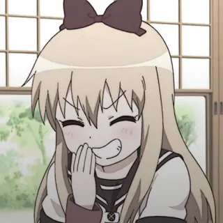 🗞 33b03ec7 Anime, Cartoon, Niedlich, Mädchen, Lächelnd, Chibi telegram sticker