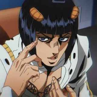 ❔ 0a929c43 Bruno Bucciarati JoJo's Bizarre Adventure anime, manga, jojo, bruno, bucciarati whatsapp sticker