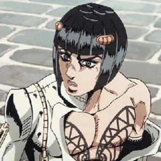❔ 6ed6077f Bruno Bucciarati JoJo's Bizarre Adventure Anime, Jojo, Bruno Bucciarati, Karakter, Manga whatsapp sticker