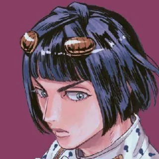 ❔ acb58f96 Bruno Bucciarati JoJo's Bizarre Adventure anime, manga, jojo, brunobucciarati whatsapp sticker