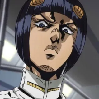 ❔ e9e2b585 Bruno Bucciarati JoJo's Bizarre Adventure Anime, Jojo, Bruno Bucciarati, Karakter, Manga whatsapp sticker